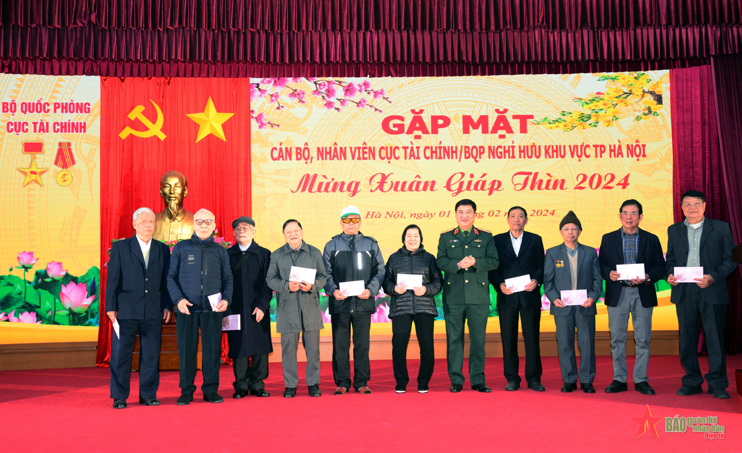 Cục Tài chính, Bộ Quốc phòng gặp mặt cán bộ, nhân viên nghỉ hưu khu vực TP Hà Nội