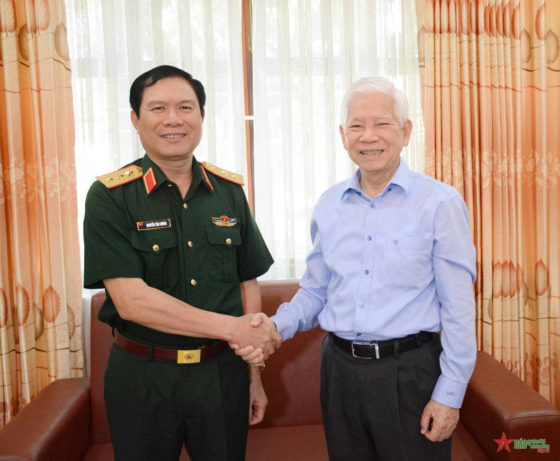 Quân ủy Trung ương, Bộ Quốc phòng thăm, chúc Tết các đồng chí nguyên lãnh đạo Đảng, Nhà nước 