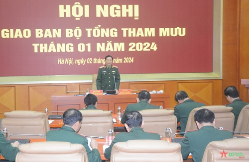 Thượng tướng Nguyễn Tân Cương: Toàn quân duy trì nghiêm chế độ sẵn sàng chiến đấu, theo dõi nắm chắc tình hình các địa bàn trọng điểm