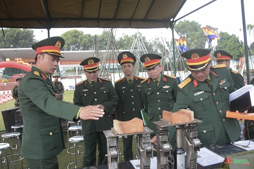 Binh chủng Pháo binh bế mạc hội thi chuẩn bị huấn luyện lực lượng pháo binh-tên lửa