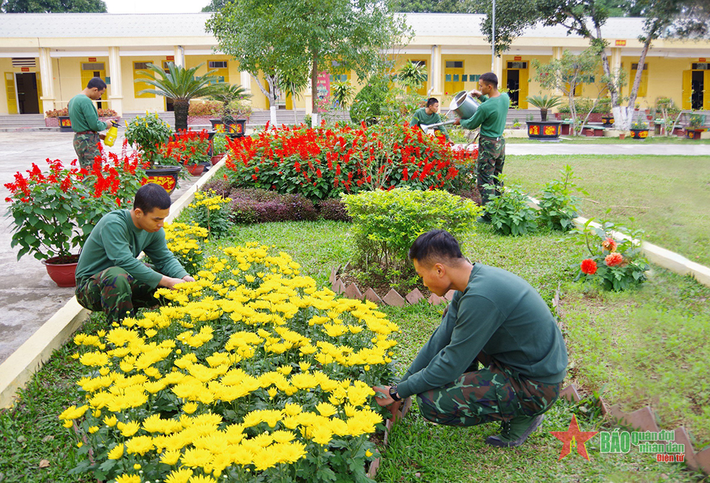 Chuẩn bị chu đáo để bộ đội vui xuân, đón Tết