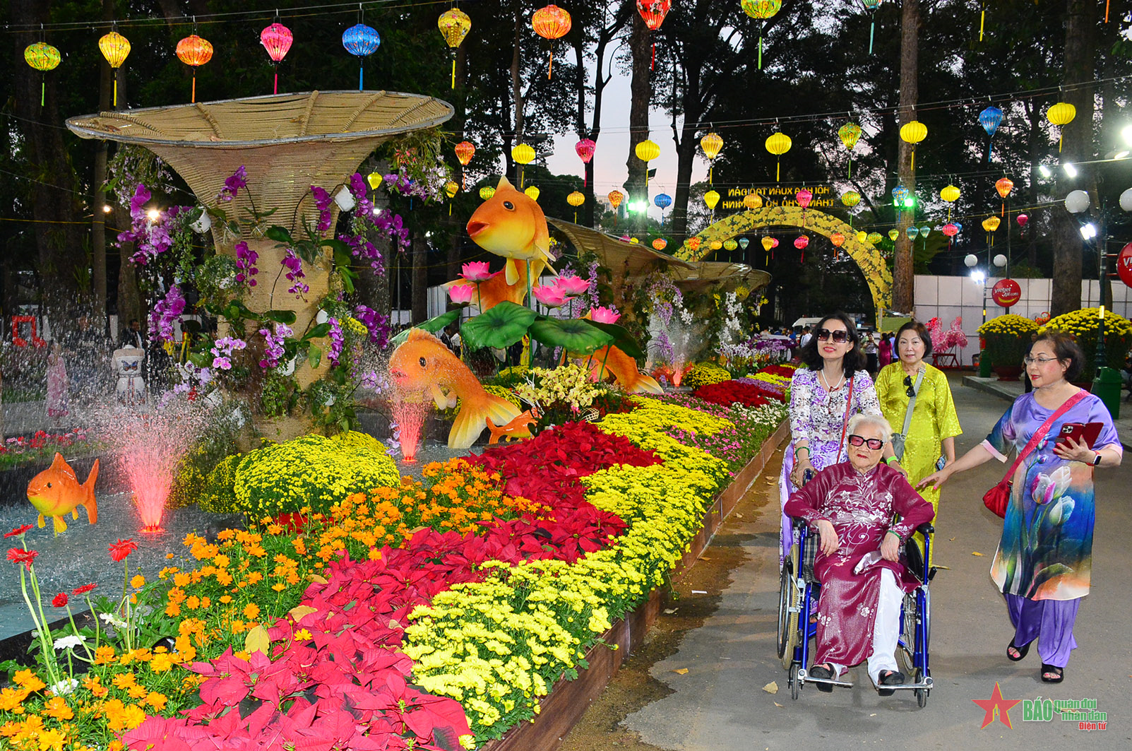 Thành phố Hồ Chí Minh khai mạc Hội hoa xuân “Xuân yêu thương-Tết sum vầy”