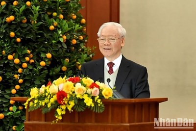 View - 	Phát biểu của Tổng Bí thư Nguyễn Phú Trọng tại buổi gặp mặt chúc Tết