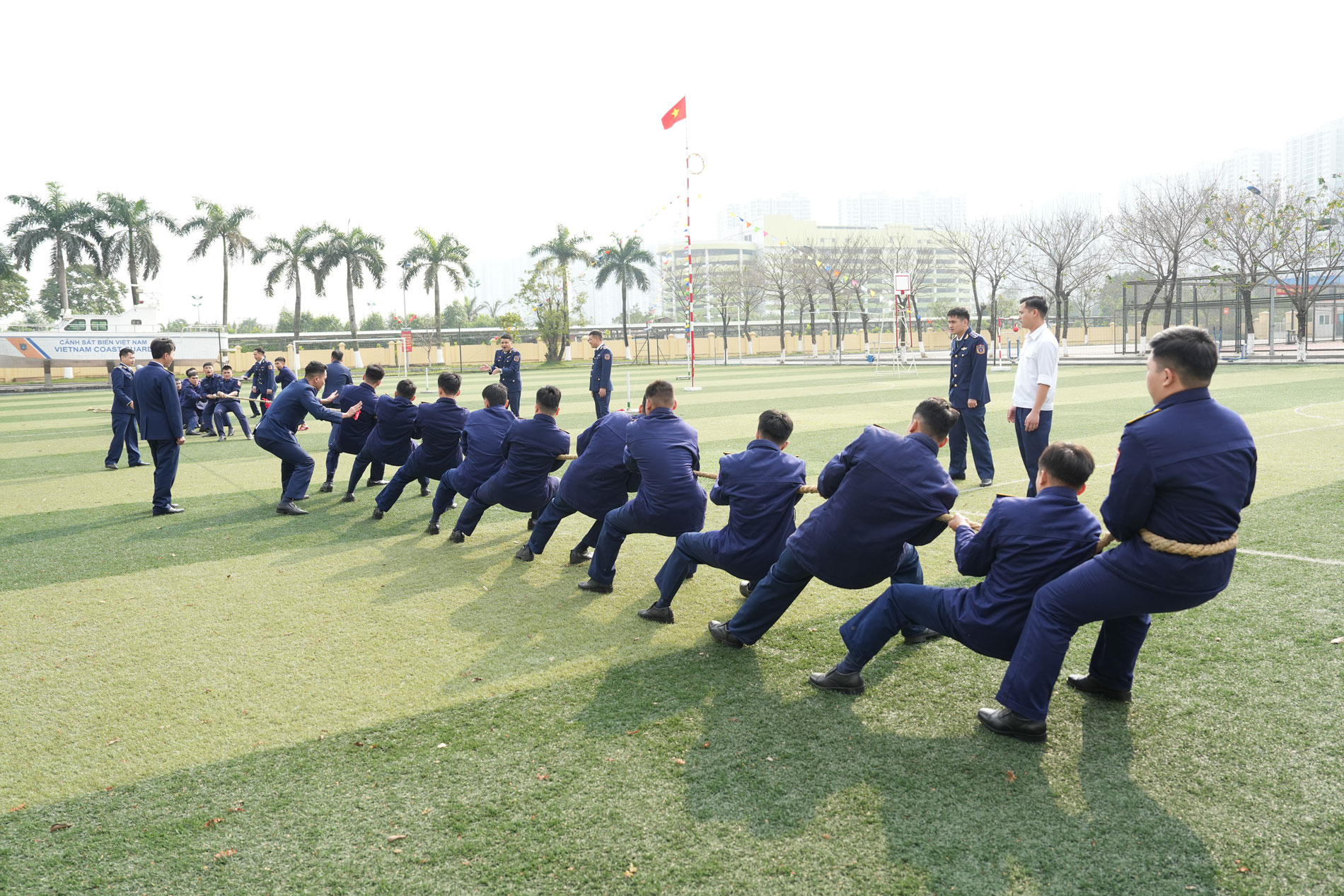 Cảnh sát biển sôi nổi các hoạt động vui Tết, đón Xuân