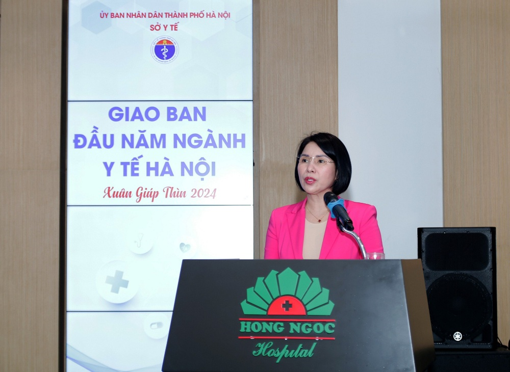 Sở Y tế Hà Nội phát động Tết trồng cây Xuân Giáp Thìn năm 2024