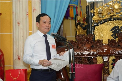 Phó thủ tướng Trần Lưu Quang dự Đại lễ vía Đức Chí Tôn năm Giáp Thìn 2024