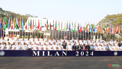 View - 	Khai mạc Diễn tập MILAN 2024 tại Ấn Độ