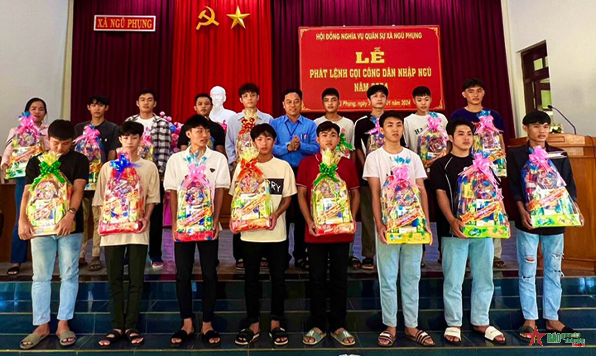 Bình Thuận: Thanh niên sẵn sàng lên đường nhập ngũ năm 2024