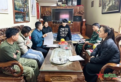 View - 	Chặt chẽ các khâu, các bước của quy trình tuyển quân, nhập ngũ