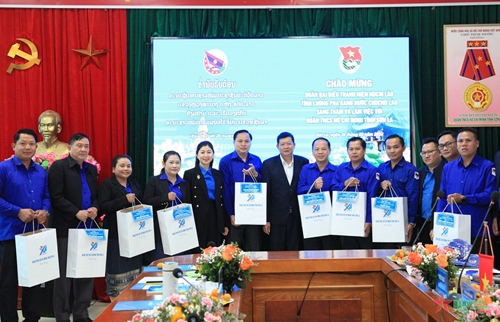 Tăng cường giao lưu, hợp tác giữa thanh niên hai tỉnh Sơn La và Luang Prabang (Lào)
