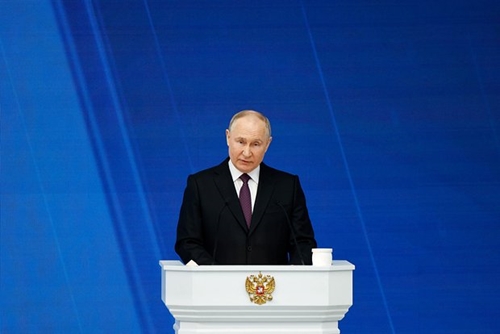 Thông điệp liên bang lần thứ 19 của Tổng thống Vladimir Putin đề cập đến nhiều dự án phát triển

