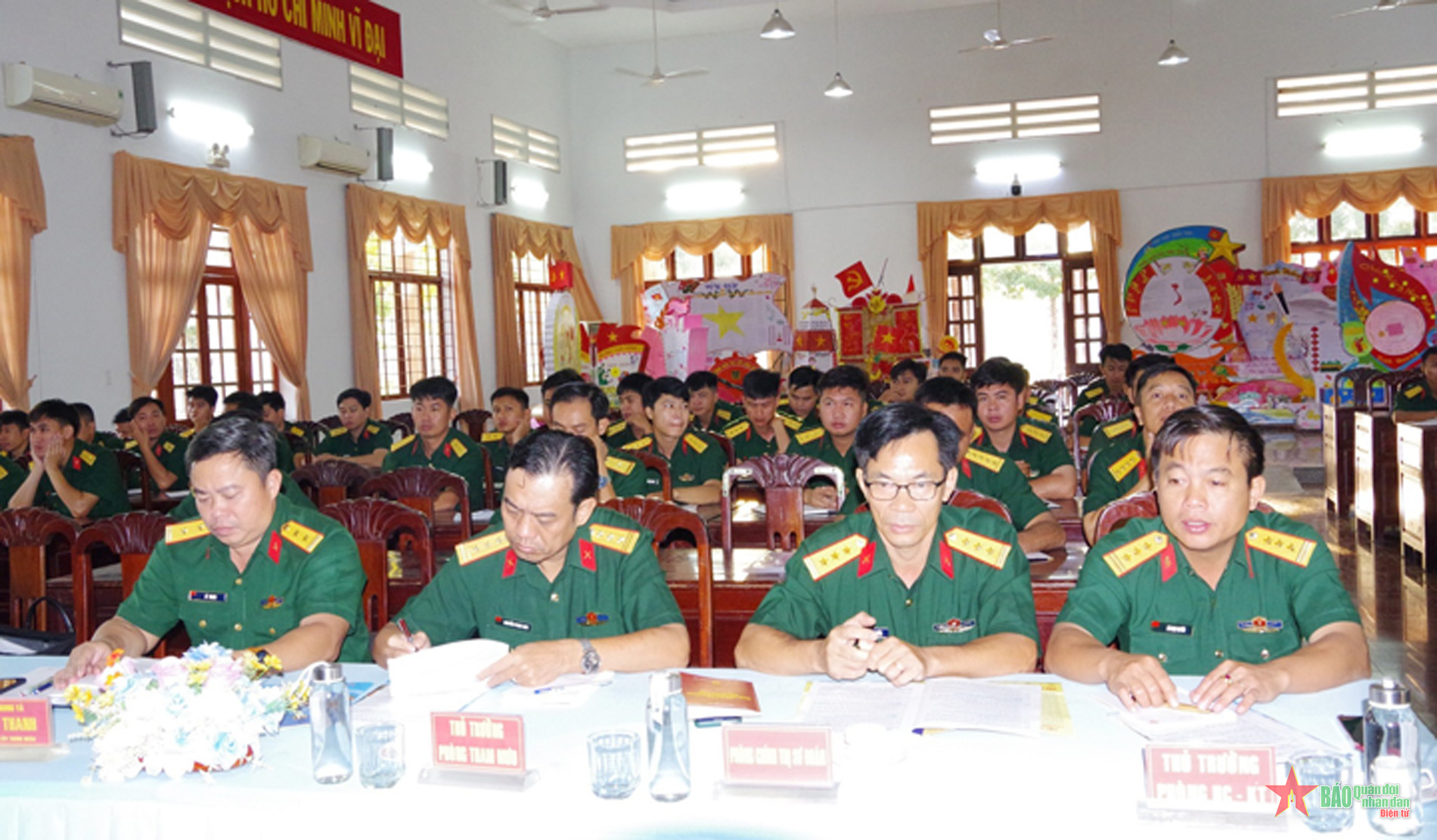 Sư đoàn 5 tập huấn công tác giáo dục chính trị năm 2024