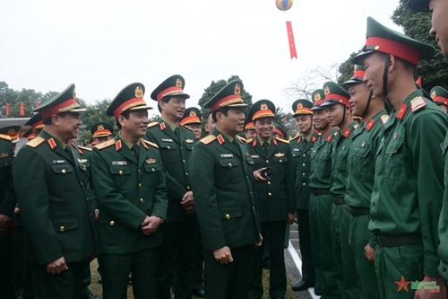Thượng tướng Nguyễn Tân Cương: Rèn luyện bộ đội sát với nhiệm vụ, đối tượng, địa bàn tác chiến