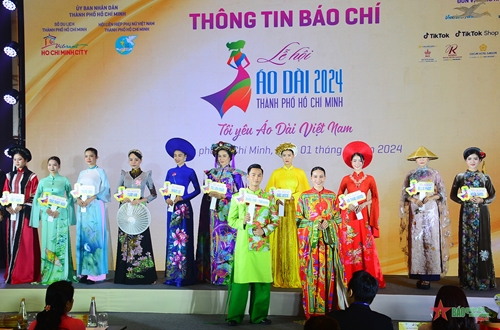 Đa dạng hoạt động tại Lễ hội Áo dài TP Hồ Chí Minh lần thứ 10