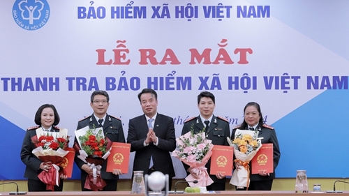 Thanh tra Bảo hiểm xã hội Việt Nam chính thức ra mắt