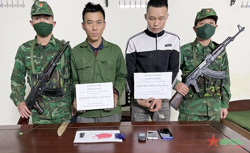 Bộ đội Biên phòng tỉnh Thanh Hóa bắt quả tang nhiều đối tượng tàng trữ trái phép chất ma túy