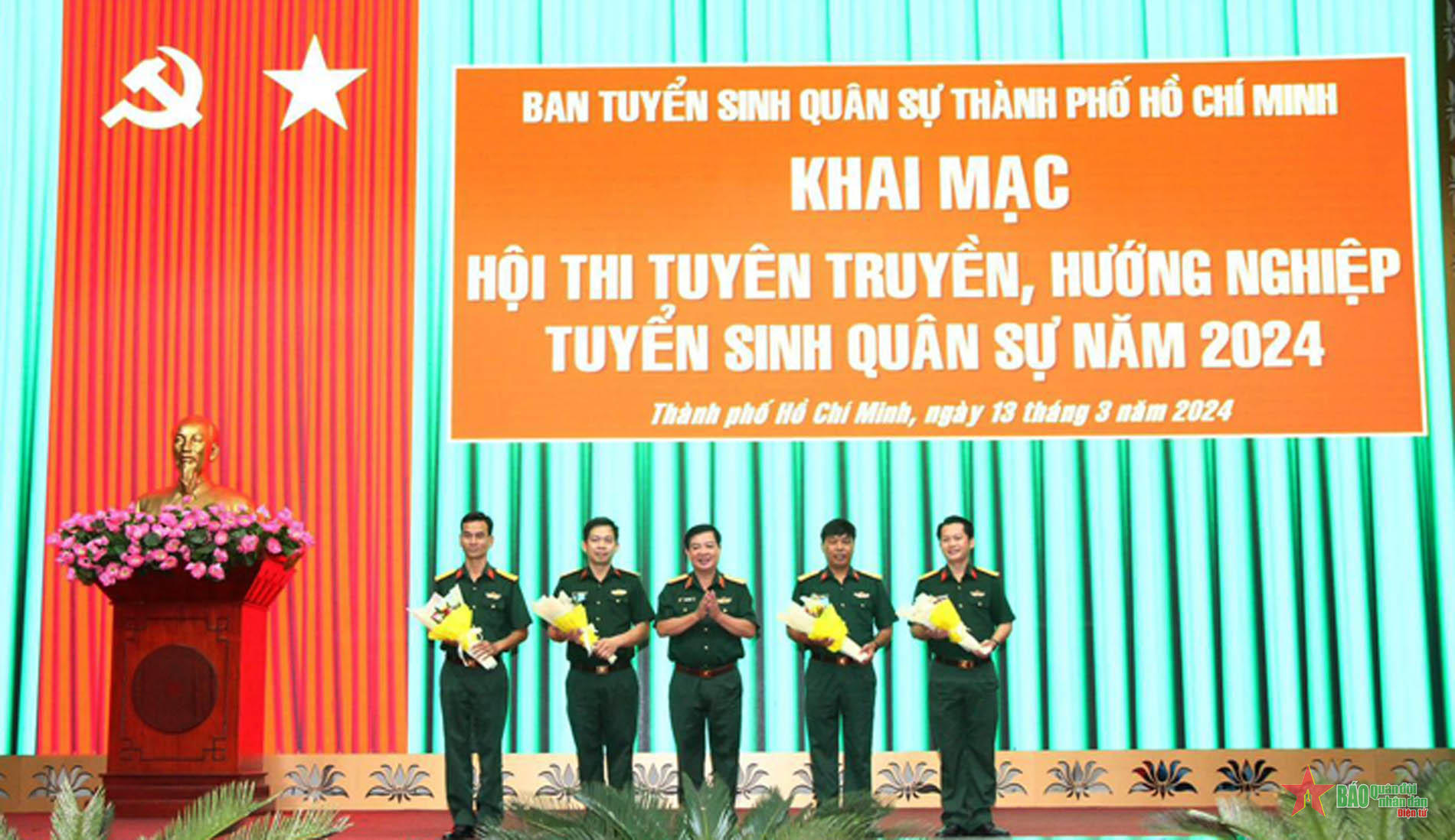 TP Hồ Chí Minh: Khai mạc Hội thi tuyên truyền, hướng nghiệp tuyển sinh quân sự 2024