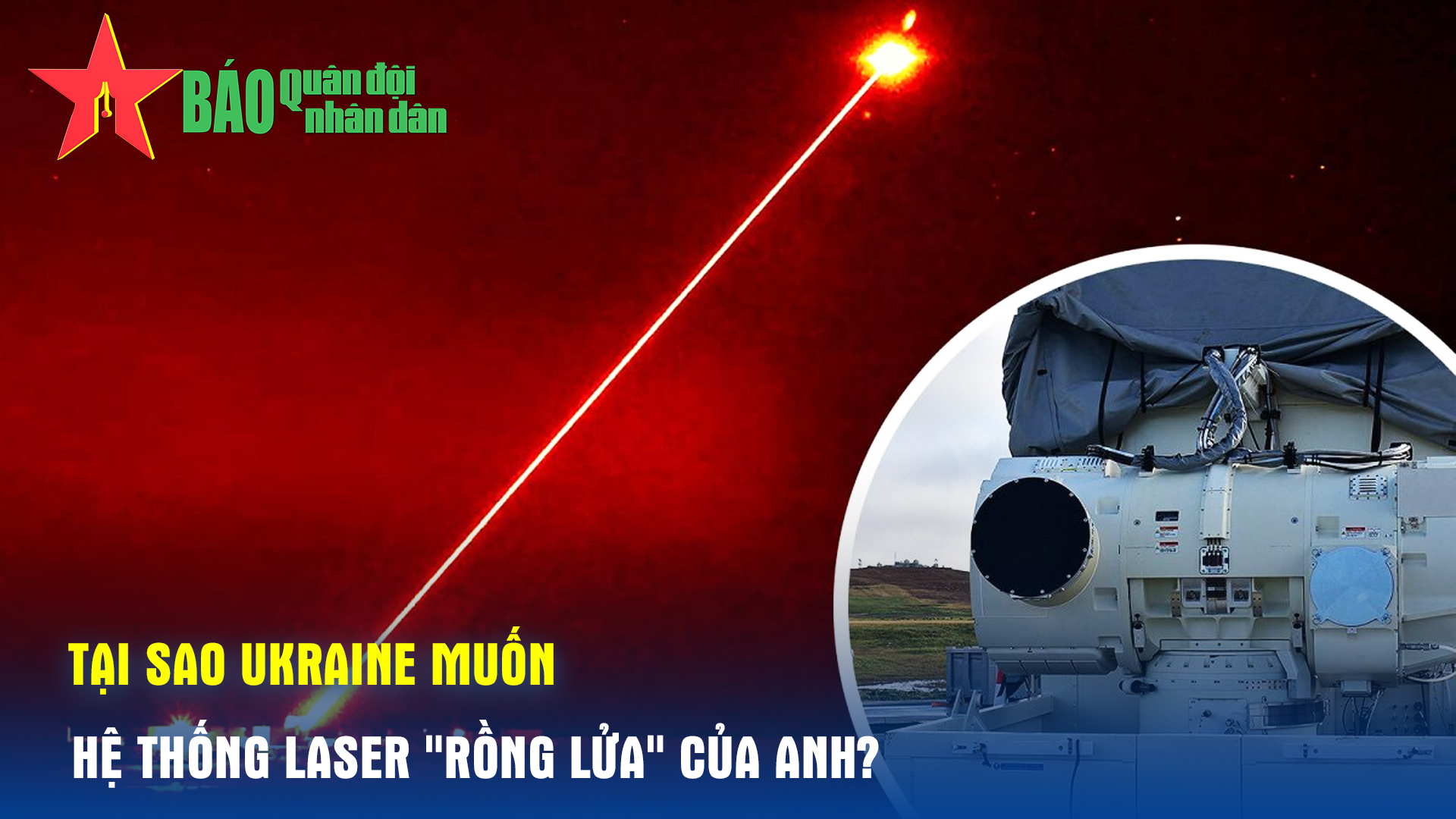 Tại sao Ukraine muốn hệ thống laser 