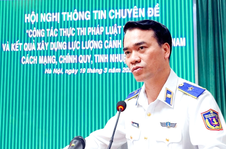 Xây dựng lực lượng Cảnh sát biển Việt Nam cách mạng, chính quy, tinh nhuệ, hiện đại