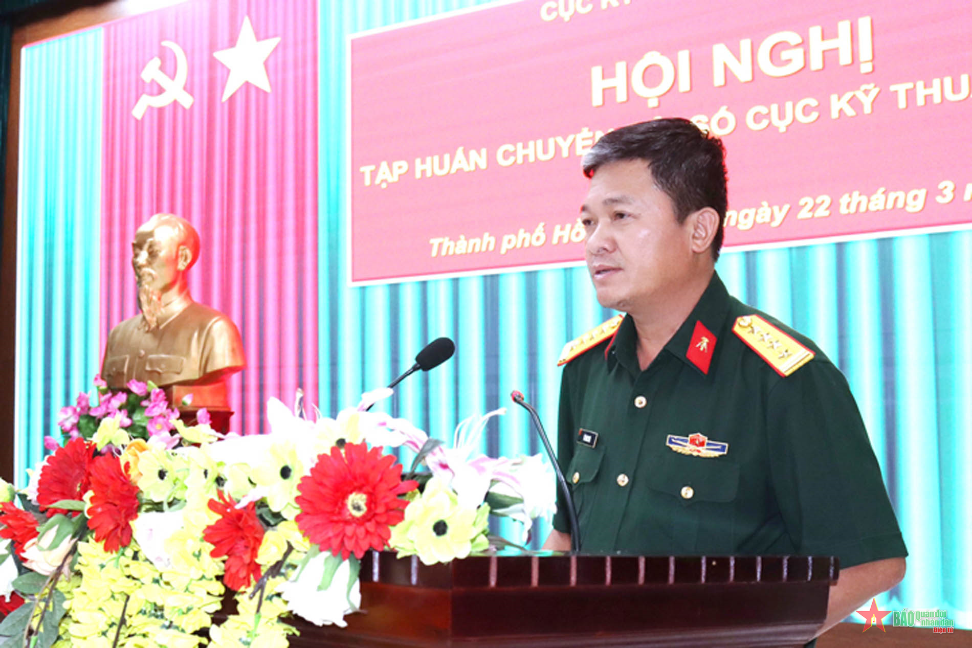 Cục Kỹ thuật Quân khu 7 tập huấn công tác chuyển đổi số năm 2024