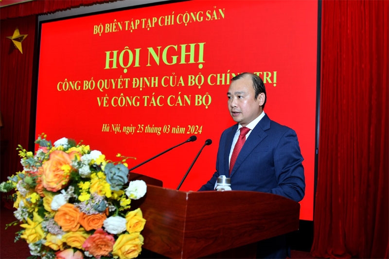 Đồng chí Lê Hải Bình giữ chức Tổng biên tập Tạp chí Cộng sản