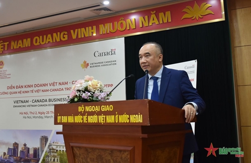 Đẩy mạnh kết nối giao thương giữa doanh nghiệp Việt Nam và Canada