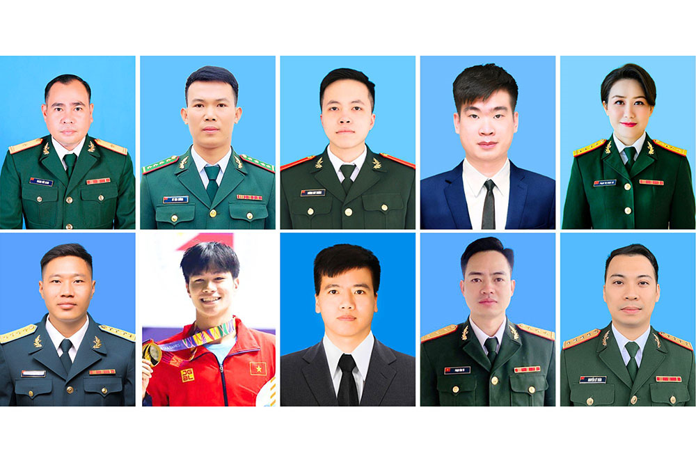 10 gương mặt trẻ tiêu biểu toàn quân năm 2023