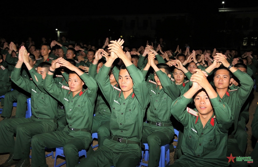 View - 	Bộ CHQS tỉnh Sơn La tổ chức Hội thi vũ điệu tập thể và các bài hát quy