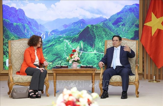 Thủ tướng Phạm Minh Chính tiếp Giám đốc quốc gia Ngân hàng Thế giới tại Việt Nam