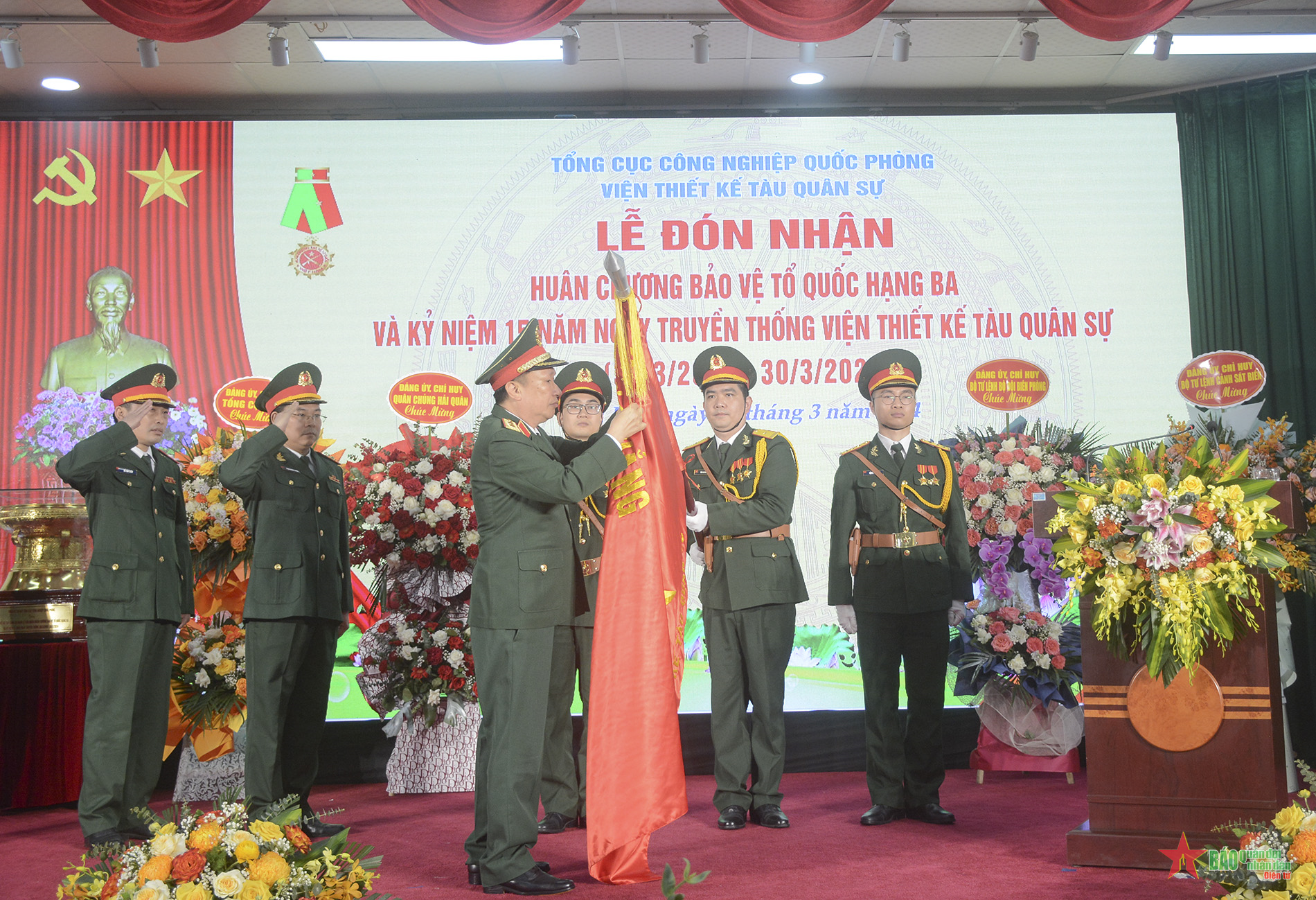 Viện Thiết kế tàu quân sự kỷ niệm 15 năm ngày truyền thống