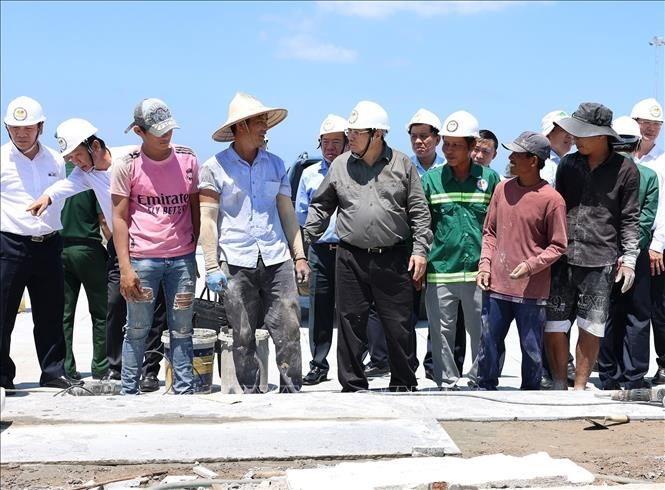 Thủ tướng Phạm Minh Chính thăm và khảo sát một số dự án trọng điểm tại Phú Quốc