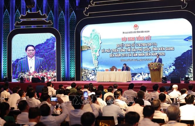 Thủ tướng Phạm Minh Chính chủ trì Hội nghị tổng kết Quyết định số 178 về phát triển tổng thể đảo Phú Quốc