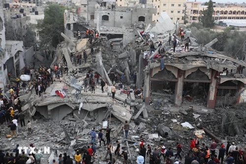Ai Cập, Pháp, Jordan kêu gọi lệnh ngừng bắn lâu dài ở Gaza

