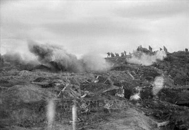 Điện Biên Phủ, ngày 31-3-1954, cuộc chiến đấu tại đồi A1 ở thế giằng co quyết liệt