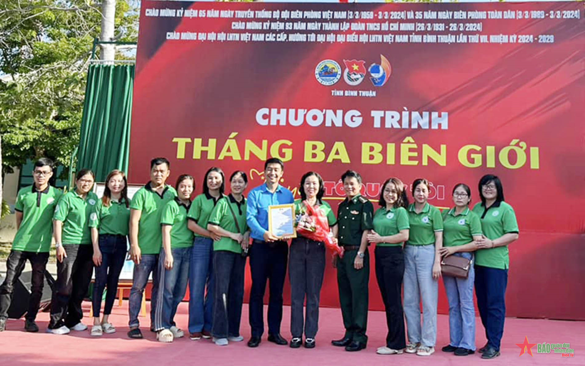 Chương trình “Tháng ba biên giới” năm 2024 tại Bình Thuận