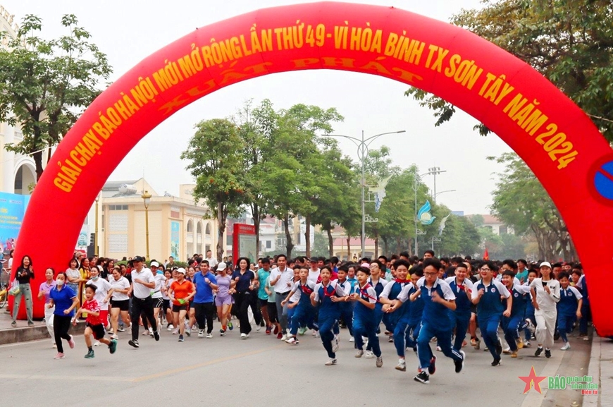 Sơn Tây động viên phong trào tập luyện thể dục thể thao quần chúng