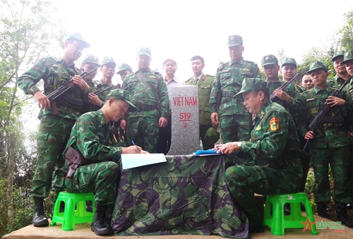 Bộ đội Biên phòng tỉnh Hà Giang - Cao Bằng ký kết công tác hiệp đồng năm 2024