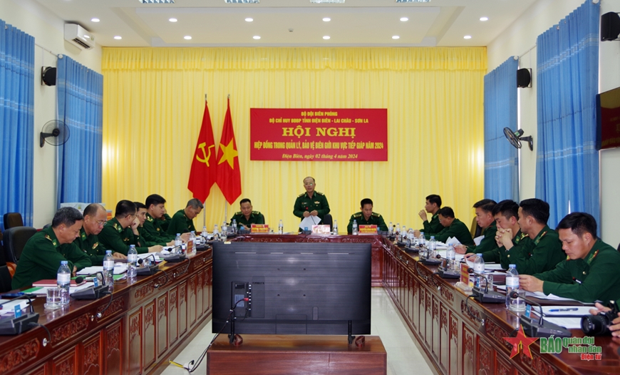 Hiệp đồng quản lý, bảo vệ biên giới khu vực tiếp giáp giữa Bộ đội Biên phòng 3 tỉnh Điện Biên, Sơn La, Lai Châu
