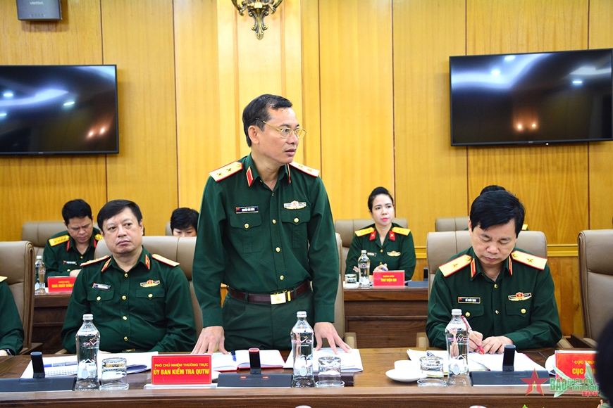 View - 	Đại tướng Lương Cường chủ trì Hội nghị giao ban Tổng cục Chính trị
