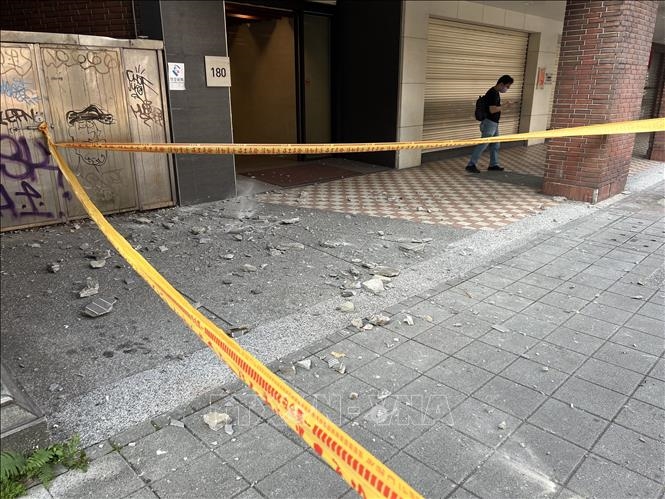 Động đất tại Đài Loan (Trung Quốc): Nhiều người mắc kẹt dưới các tòa nhà bị sập
