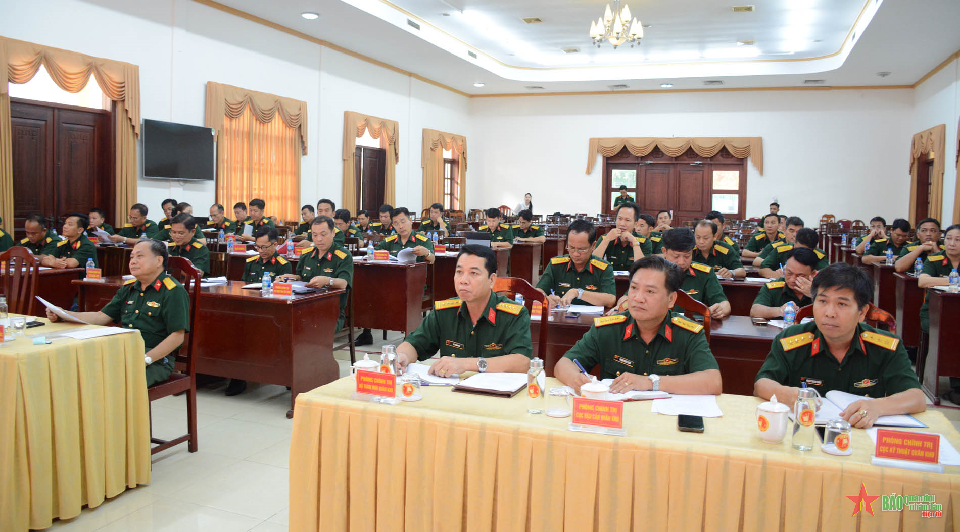 Quân khu 7 giáo dục, quản lý tốt tư tưởng cán bộ, chiến sĩ