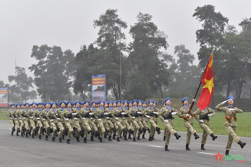 Bộ Quốc phòng, Bộ Công an kiểm tra hợp luyện các lực lượng vũ trang tham gia diễu binh, diễu hành