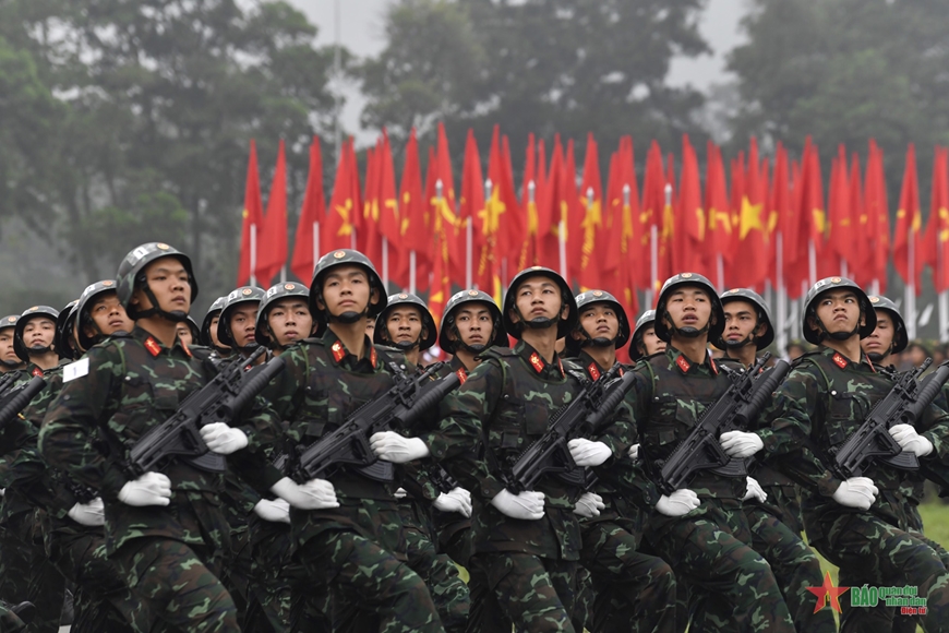 Bộ Quốc phòng, Bộ Công an kiểm tra hợp luyện các lực lượng vũ trang tham gia diễu binh, diễu hành