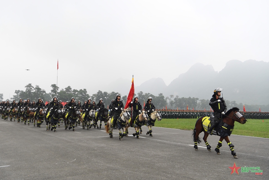 Bộ Quốc phòng, Bộ Công an kiểm tra hợp luyện các lực lượng vũ trang tham gia diễu binh, diễu hành