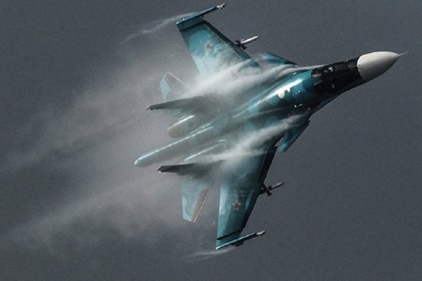 View - 	Quân sự thế giới (6-4): Su-34 của Nga thả bom nhiệt áp ODAB-500