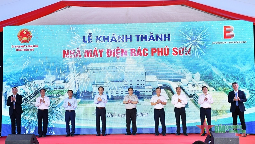 Thủ tướng Phạm Minh Chính dự Lễ khởi công một số dự án trọng điểm tại tỉnh Thừa Thiên Huế​