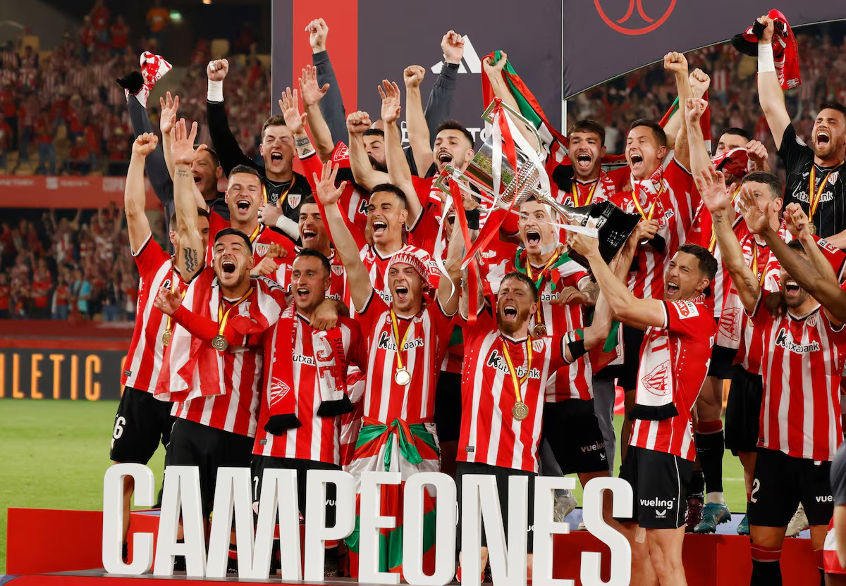 Athletic Bilbao giải khát danh hiệu sau 40 năm