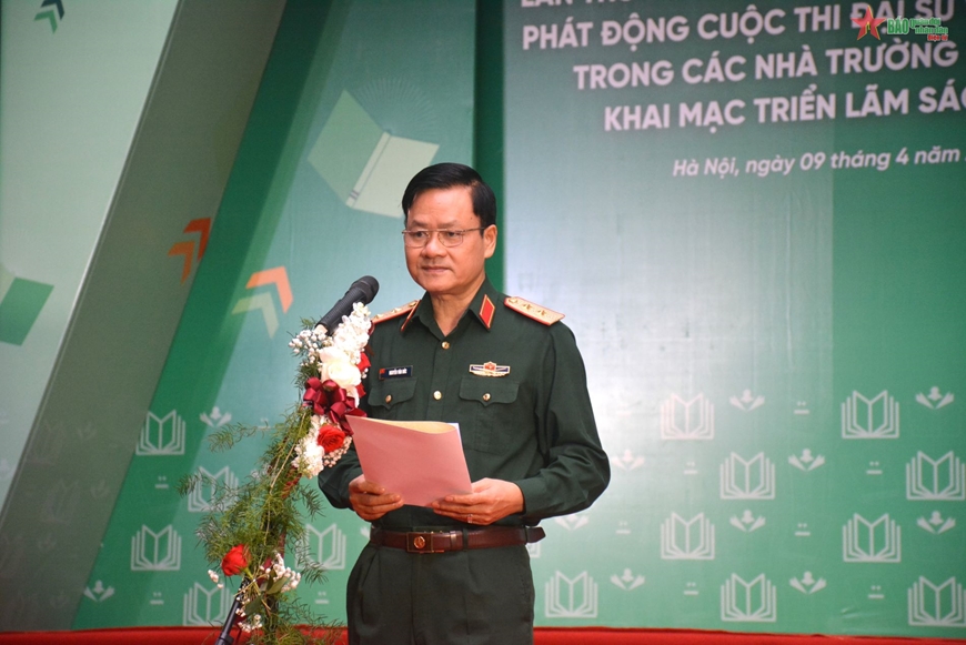 Khai mạc Ngày Sách và Văn hóa đọc lần thứ ba trong Quân đội nhân dân Việt Nam năm 2024