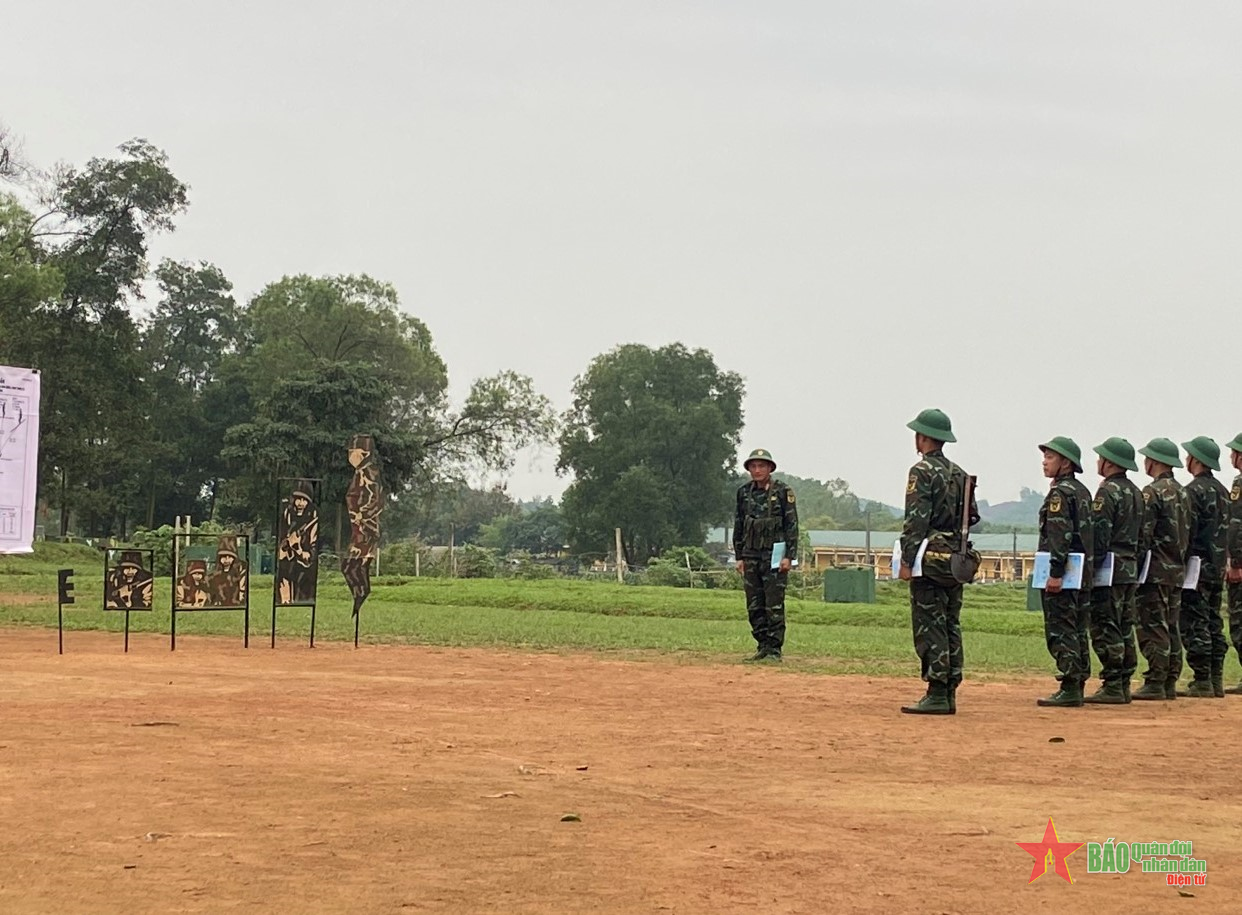 Trường Quân sự Quân khu 1 tổ chức Hội thi Giáo viên dạy giỏi, cán bộ quản lý huấn luyện giỏi năm 2024