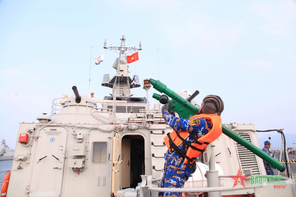 Lữ đoàn 162, Vùng 4 Hải quân kiểm tra kết thúc huấn luyện K1